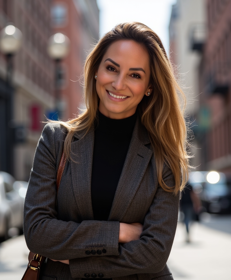 Jenna Martins in an executive setting